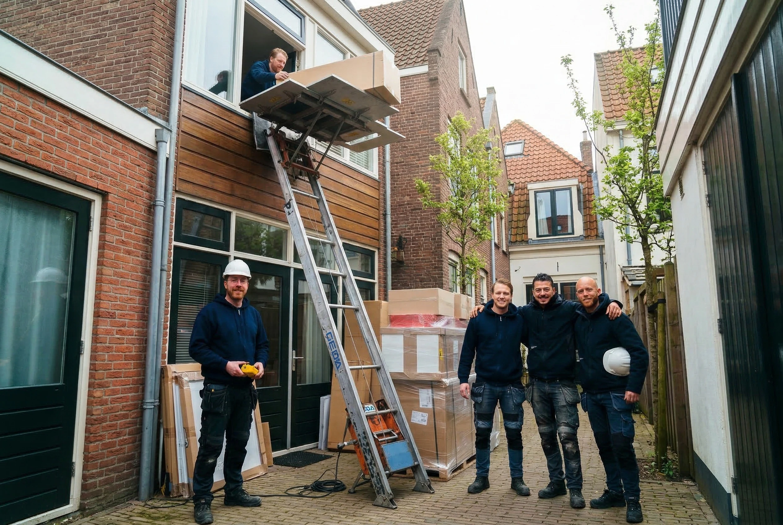 Gedalift voor compacte verhuizing Rotterdam