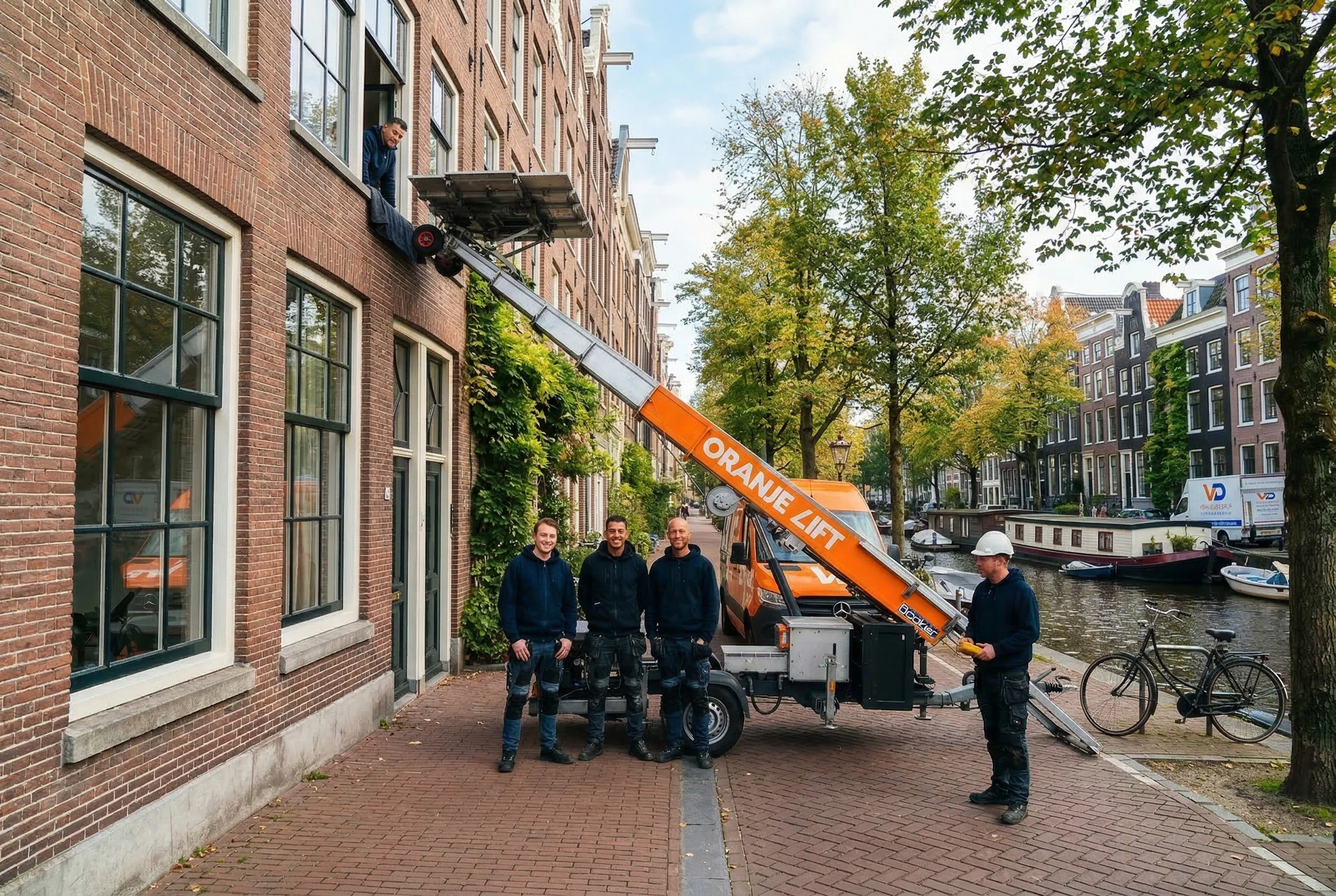Professionele verhuislift Rotterdam